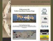 Tablet Screenshot of nobleguardians.se